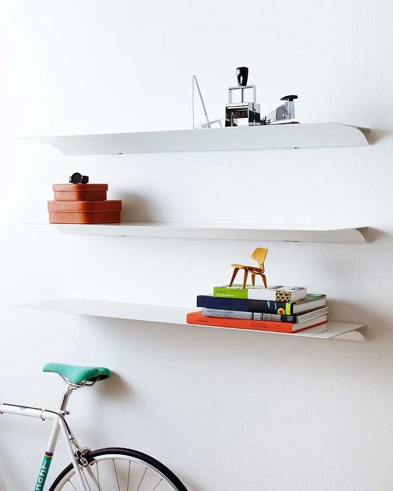 Exilis Basic 18x118 Wall Shelf, White 4 Exilis Basic 18x118 Wall Shelf, White - Afbeelding 2