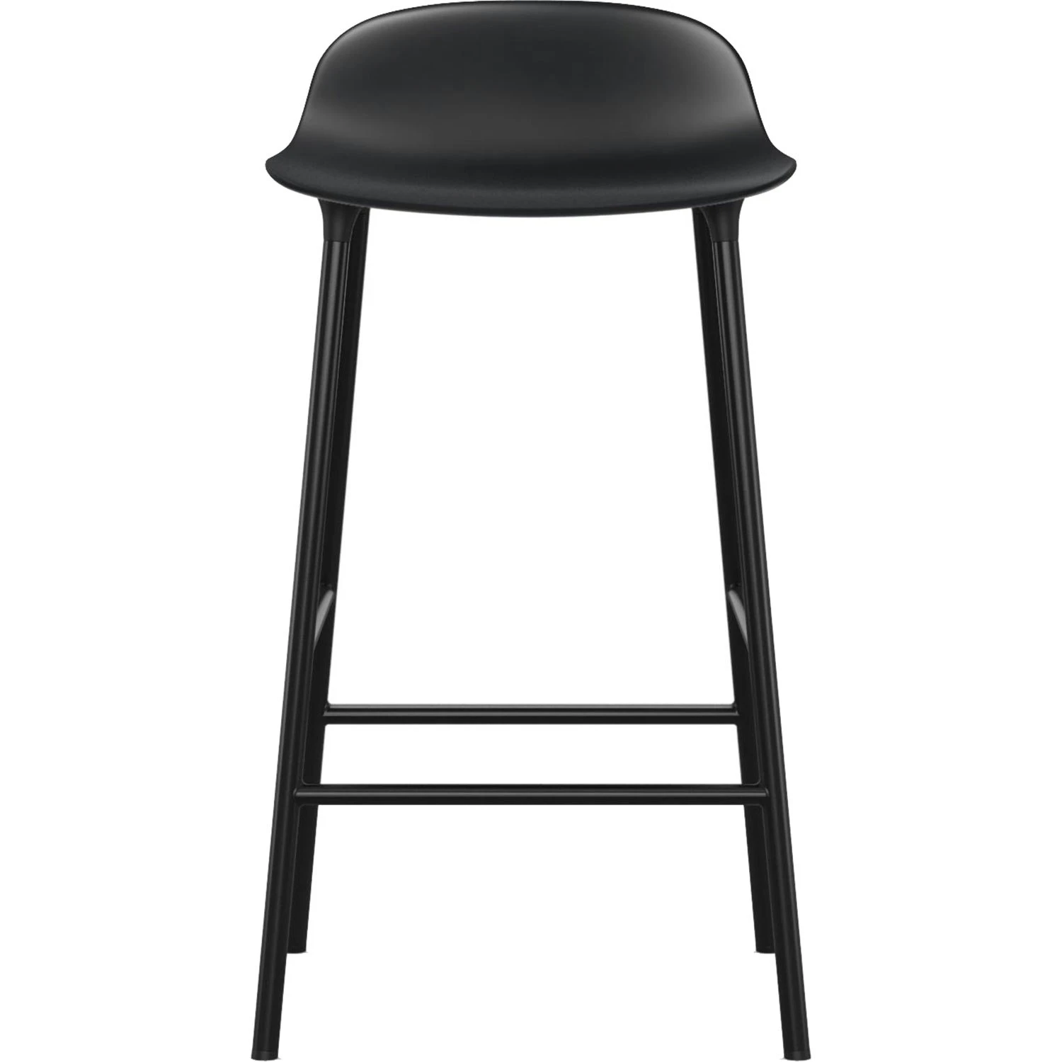 Normann Copenhagen Form Barkruk Stalen Onderstel, 65 Cm, Zwart 4 Normann Copenhagen Form Barkruk Stalen Onderstel, 65 Cm, Zwart - Afbeelding 2