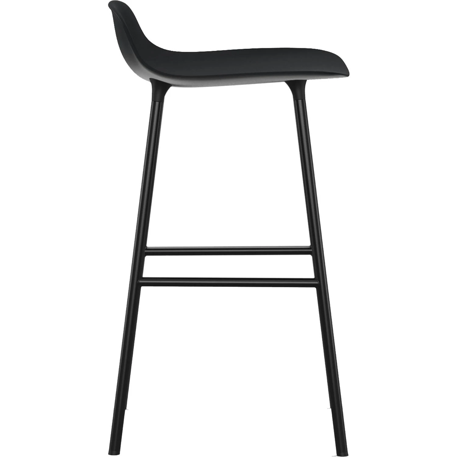 Normann Copenhagen Form Barkruk Stalen Onderstel, 65 Cm, Zwart 5 Normann Copenhagen Form Barkruk Stalen Onderstel, 65 Cm, Zwart - Afbeelding 3
