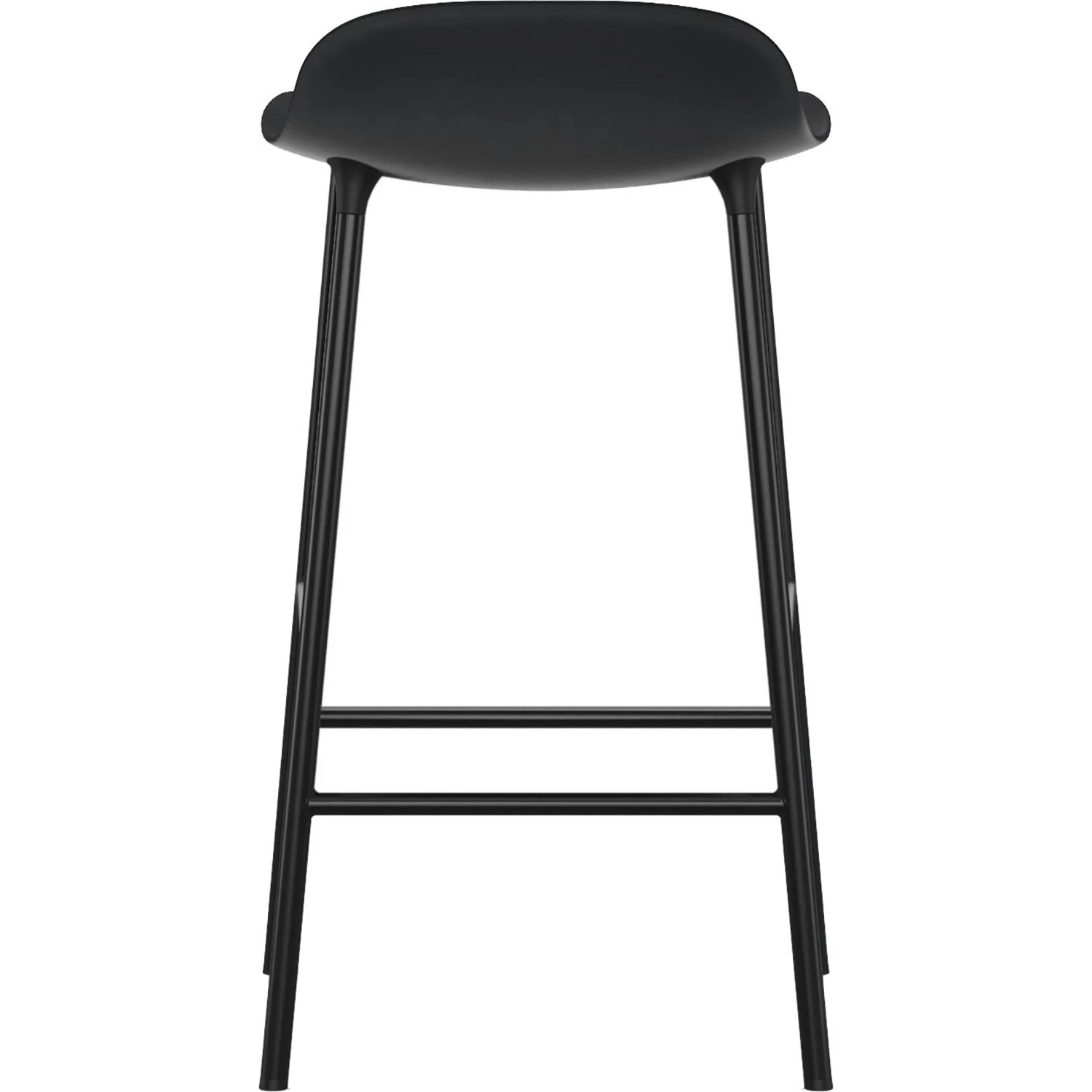 Normann Copenhagen Form Barkruk Stalen Onderstel, 65 Cm, Zwart 6 Normann Copenhagen Form Barkruk Stalen Onderstel, 65 Cm, Zwart - Afbeelding 4