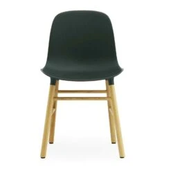 Normann Copenhagen Form Chair Oak Frame, Green