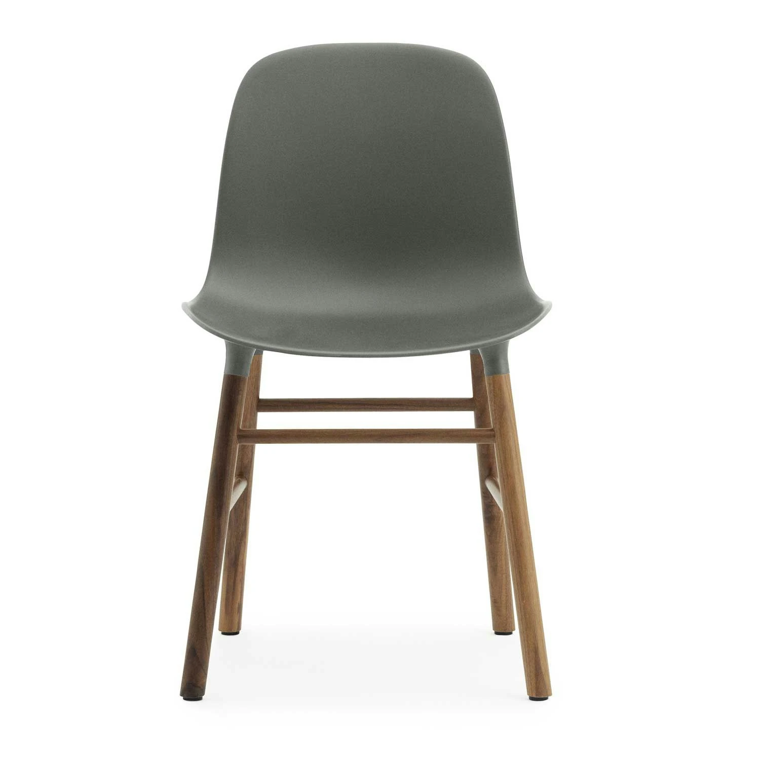 Normann Copenhagen Form Chair Walnut Frame, Grey