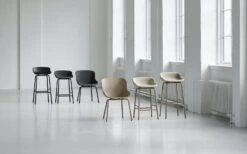 Normann Copenhagen Hyg Barkruk Staal, Zwart -Meubelwinkel normann copenhagen hyg barkruk staal 12