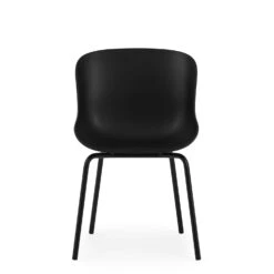 Normann Copenhagen Hyg Stoel Staal, Zwart