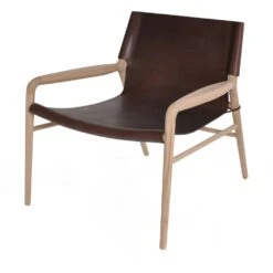 OX Denmarq Rama Fauteuil, Gezeept Eiken / Mokka