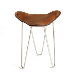 OX Denmarq Trifolium Stool, Cognac