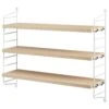 String Pocket Schap, As / Wit -Meubelwinkel string string pocket shelf 20