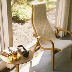 Swedese Lamino Stool Sheepskin/Oak, Scandinavian Grey 12 Swedese Lamino Stool Sheepskin/Oak, Scandinavian Grey -Meubelwinkel swedese lamino stool sheepskin ek 26