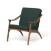 Warm Nordic Lean Back Loungestoel, Geolied Teak / Woudgroen 1 Warm Nordic Lean Back Loungestoel, Geolied Teak / Woudgroen -Meubelwinkel warm nordic lean back loungestoel 2