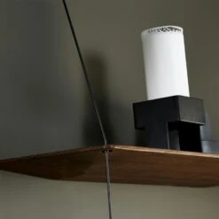 Woud STEDGE Schap 80cm, Wit Gepigmenteerd Eiken -Meubelwinkel woud stedge schap 80cm 0 1