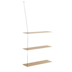 Woud STEDGE Schap 80cm, Wit Gepigmenteerd Eiken -Meubelwinkel woud stedge schap 80cm 4
