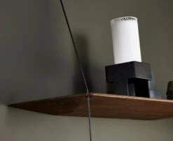 Woud STEDGE Schap 80cm, Gerookt Eiken -Meubelwinkel woud stedge schap 80cm 7