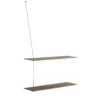 Woud STEDGE Schap 80cm, Gerookt Eiken -Meubelwinkel woud stedge shelf 80cm 8