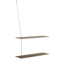 Woud STEDGE Schap 80cm, Gerookt Eiken